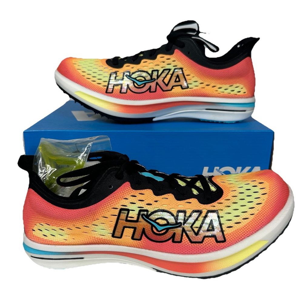 Hoka One One Unisex Cielo FLYX Running Sneaker Shoes, Men’s 9 / women’s 10.5 US